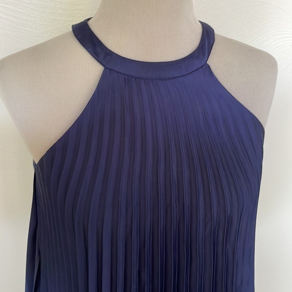 Lulu's Dance it out navy blue pleated dress - Picture 5 of 8